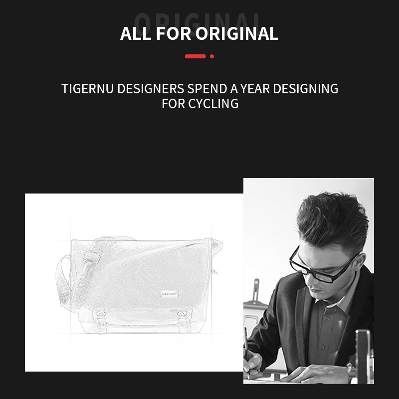 Túi đeo chéo Tigernu 8098 10.1&quot; chống nước dành cho nam