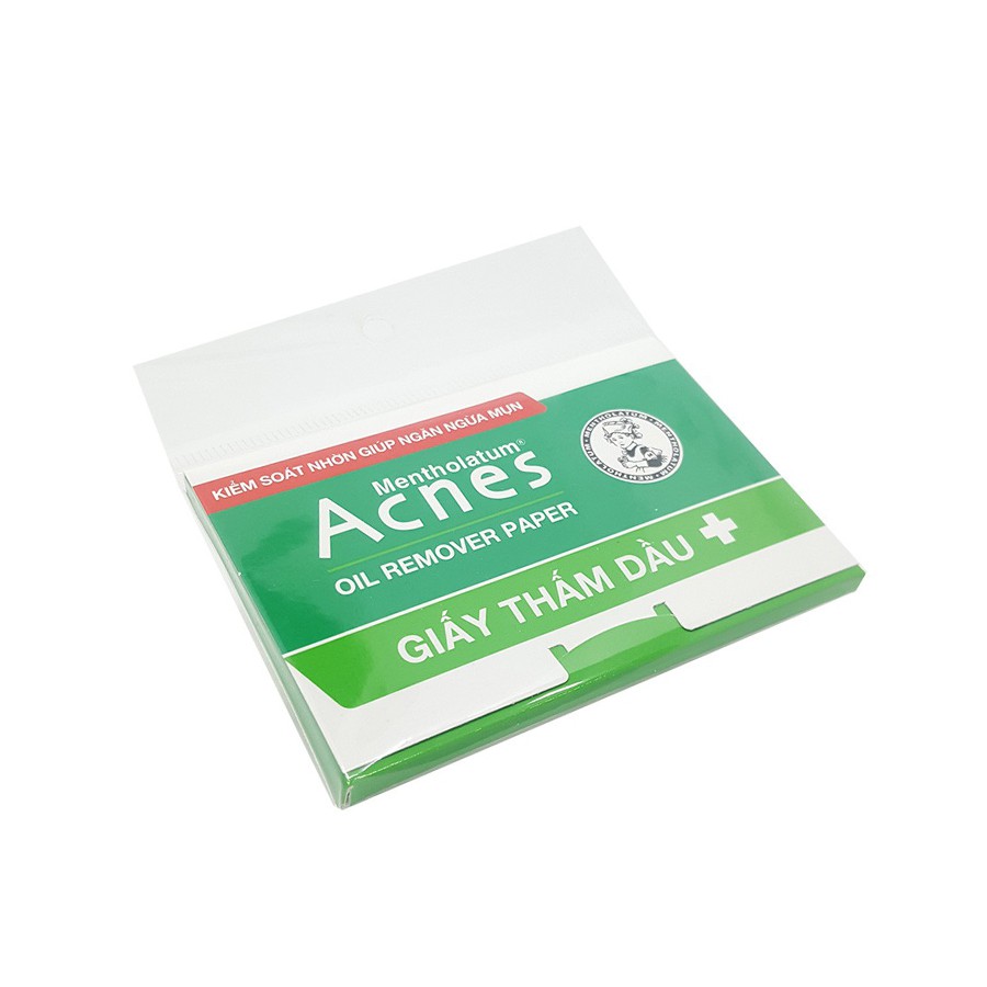 Giấy thấm dầu Acnes Oil Remover Paper (100 tờ) - Kiểm soát dầu, ngừa mụn