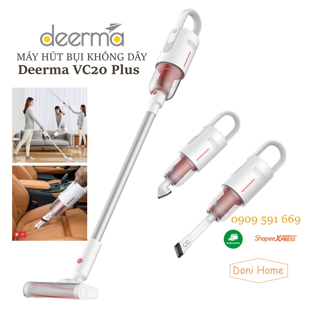 Máy hút bụi KHÔNG DÂY Deerma Vacuum Cleaner VC01/VC20Plus