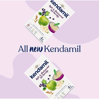 Bột Ăn Dặm Cho Bé từ 6 tháng Kendamil Vị Táo Yến Mạch Quả Lý Đen - 150gr