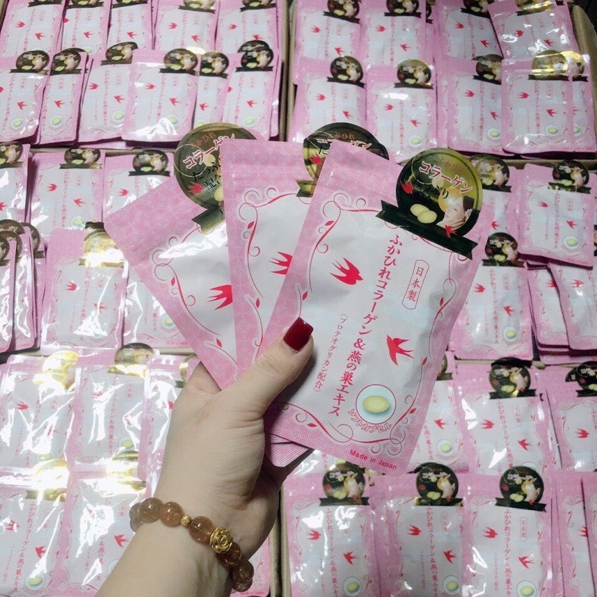 MẪU MỚI - Collagen Tươi Nhật Bản - Collagen Chiết Xuất TỔ YẾN Và SỤN MŨI CÁ HỒI 30 Viên | BigBuy360 - bigbuy360.vn