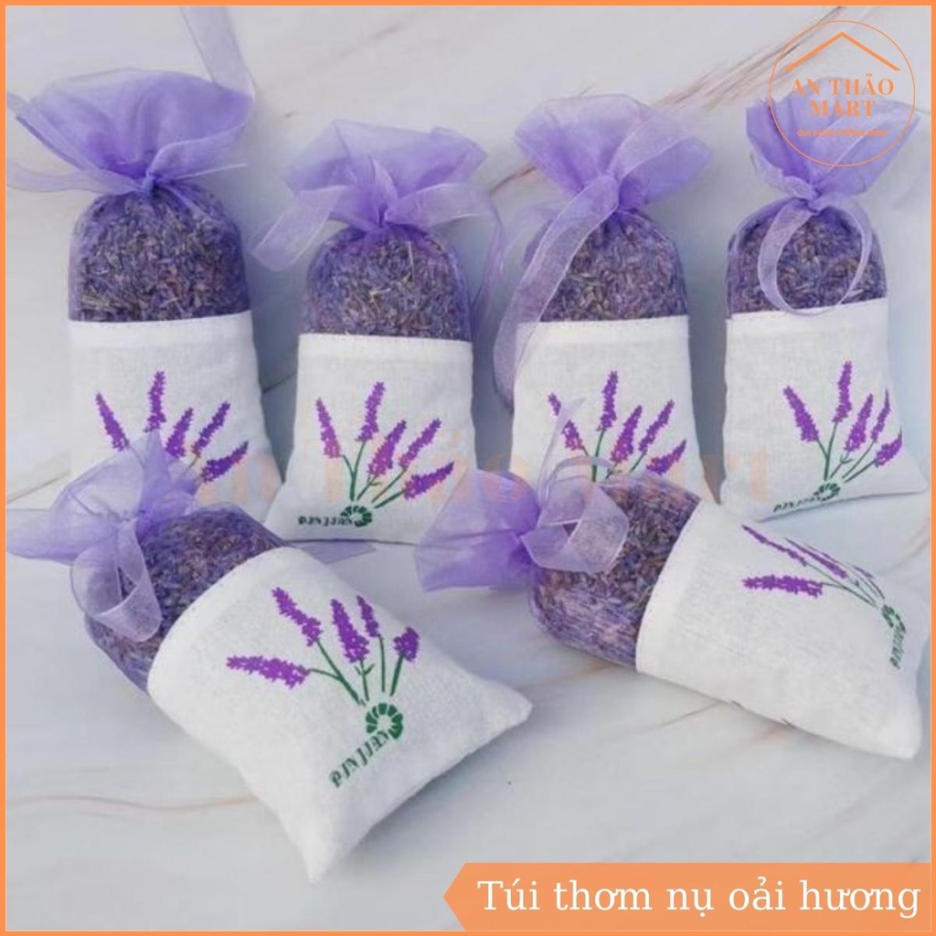 Túi Thơm Để Phòng, Để Xe, Tủ, Kệ, Nụ Hoa Khô Oải Hương Lavender