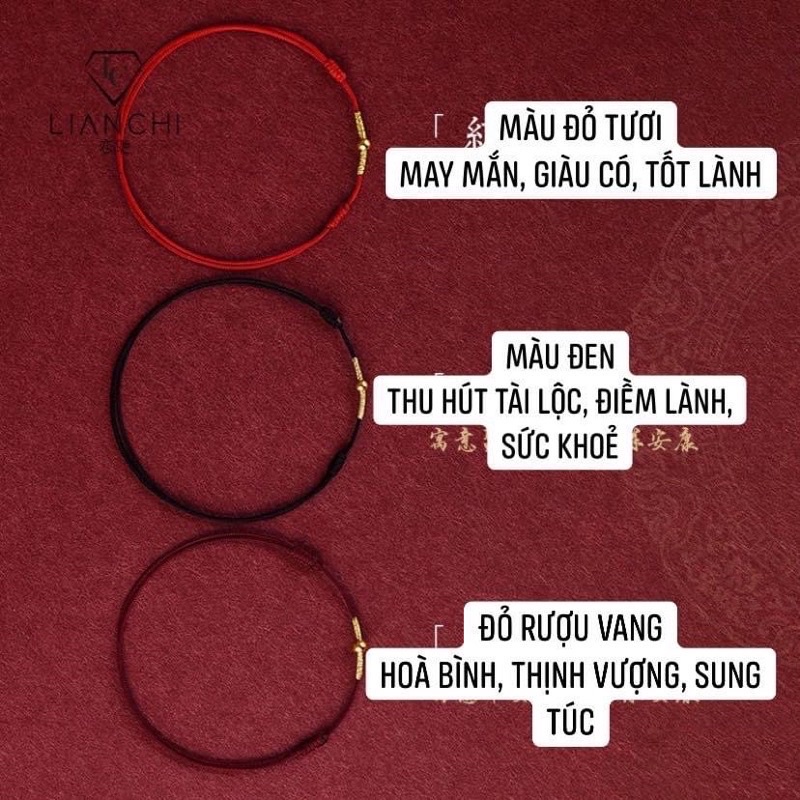 Vòng chỉ tay may mắn LianChi