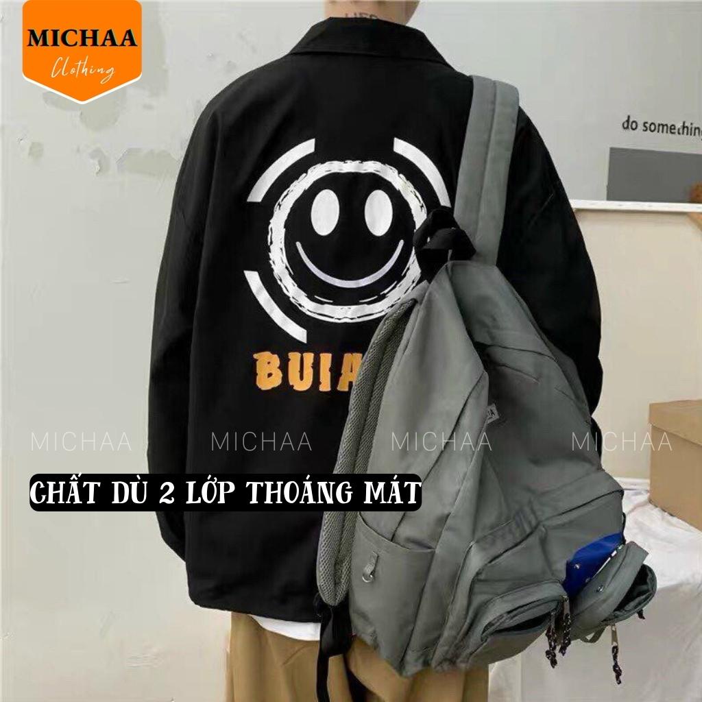 Áo Khoác Bomber Dù GMOYD Nam Nữ Ulzzang Unisex Form Rộng Thể Thao Jacket - MICHAA