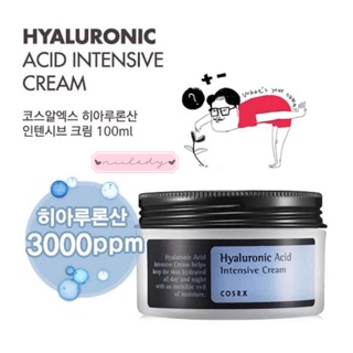 Kem dưỡng khoá ẩm Cosrx Hyaluronic Acid Intensive Cream