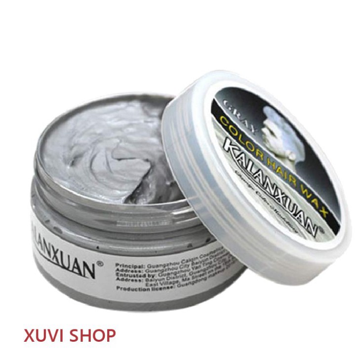 hot Sáp Vuốt Nhuộm Tóc Đổi Màu Tạm Thời KALANXUAN 100ml 9 Màu Sắc Lựa Chọn Chính Hãng - XUVI SHOP cực chất