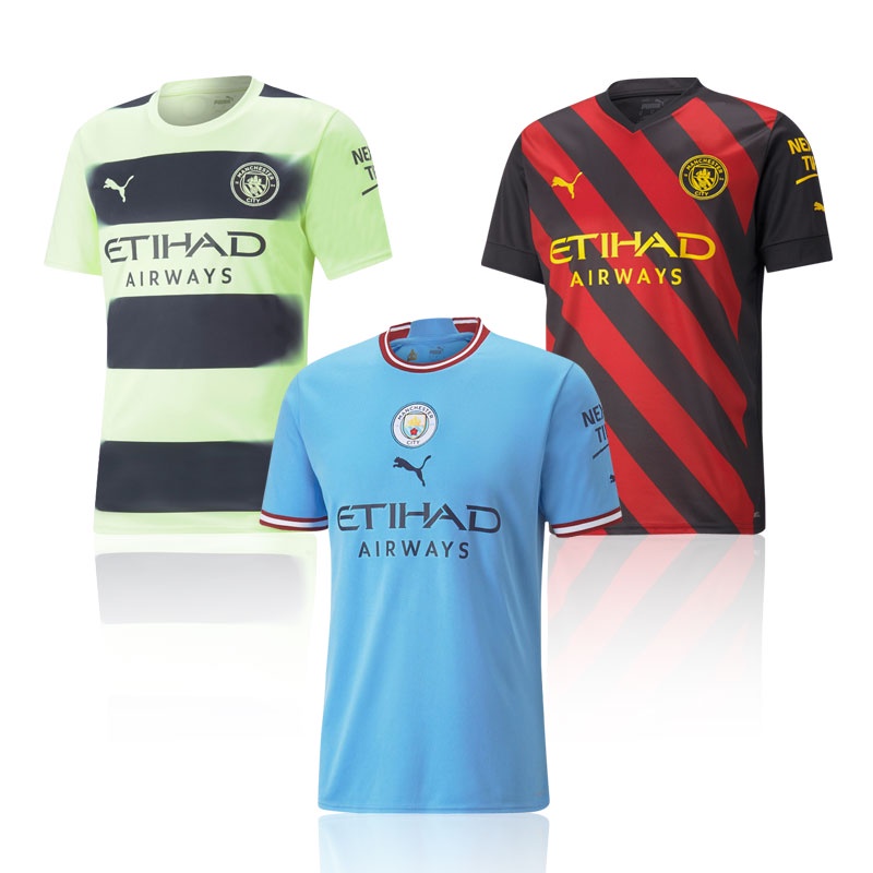 Áo Bóng Đá Đội Tuyển Manchester City 22 / 23 Phiên Bản Giới Hạn Thời Trang Cho Nam