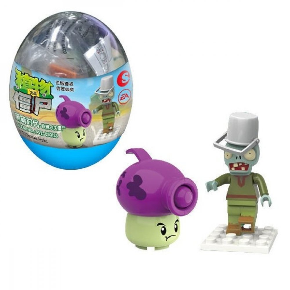 Bộ Sưu Tập 4 Trứng - Trái Cây Đại Chiến Zombies 1 - Plants And Zombies Egg 1