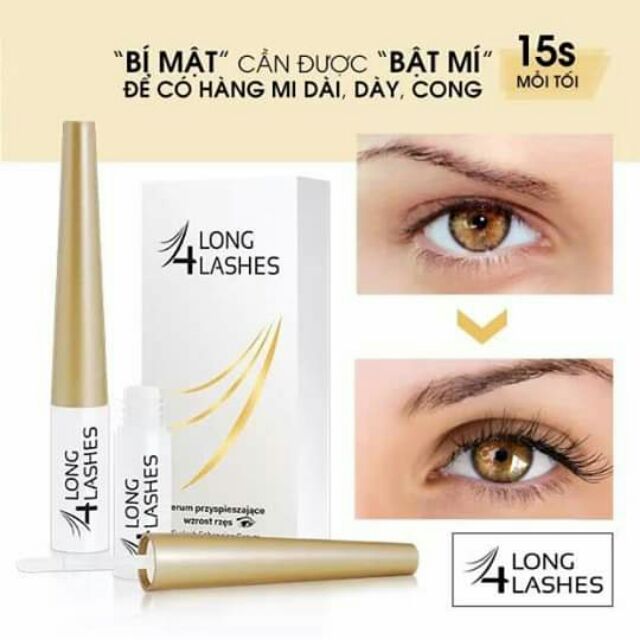 SERUM DƯỠNG MI LONG4LASHES u