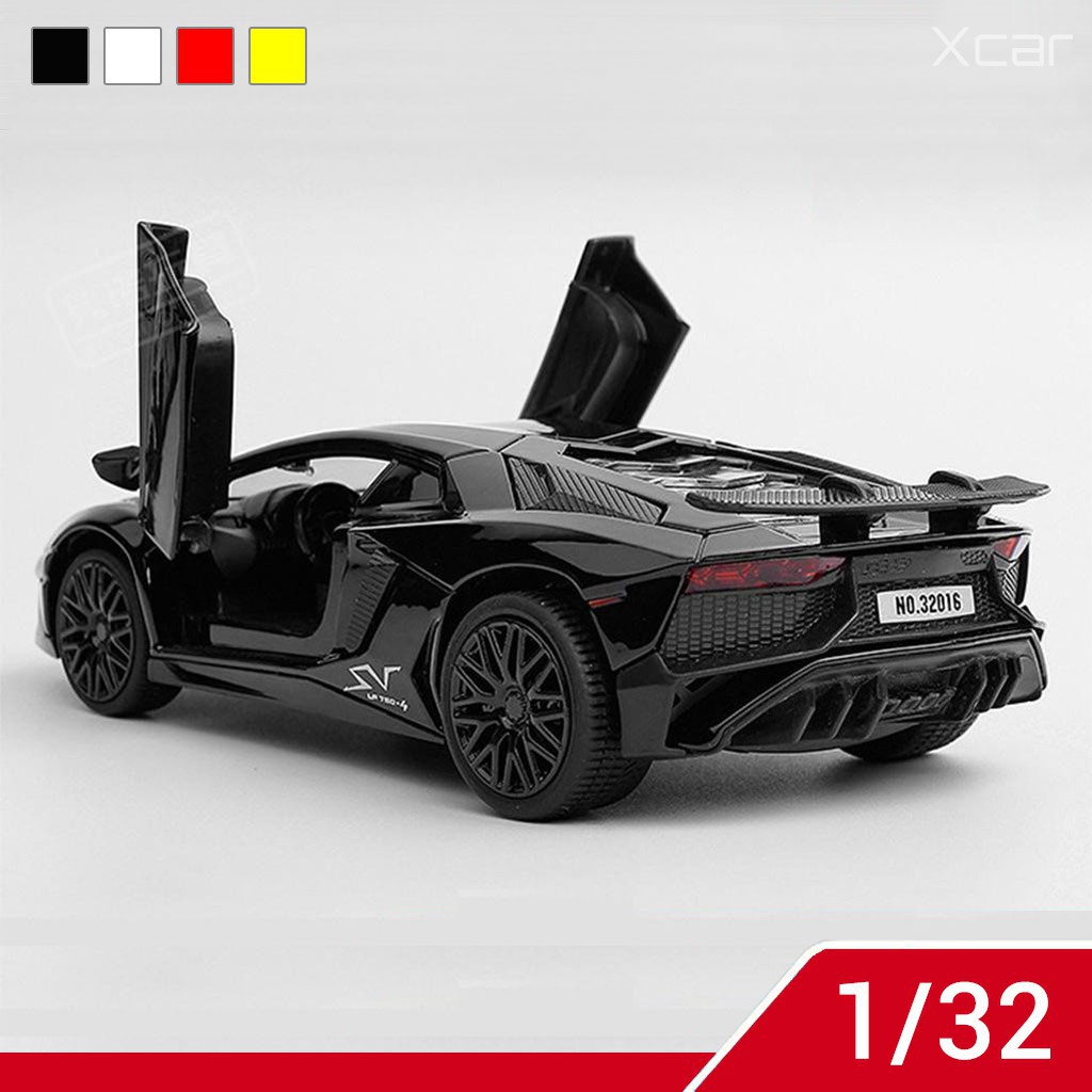 Xe ô tô mô hình kim loại Lambo AVENTADO Tỷ Lệ 1:32