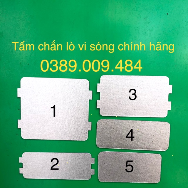 Tấm chắn sóng (amiang) lò vi sóng chính hãng (chọn mẫu)