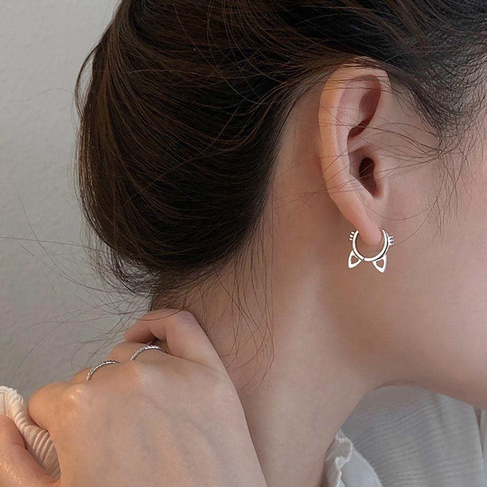 Khuyên Tai Hình Mèo Bằng Đồng Tinh Tế Cá Tính Cho Nữ