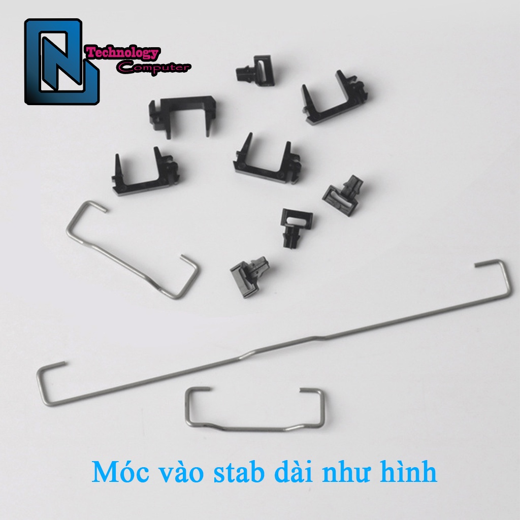 Bộ Chuyển Đổi Stab Móc Gài Qua Stab Đút Lỗ Dành Cho Bàn Phím Cơ Muốn Thay Keycap