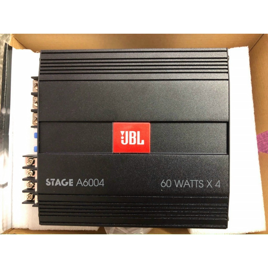 Amply xe hơi 4 kênh JBL Stage A6004 Chính hãng Harman