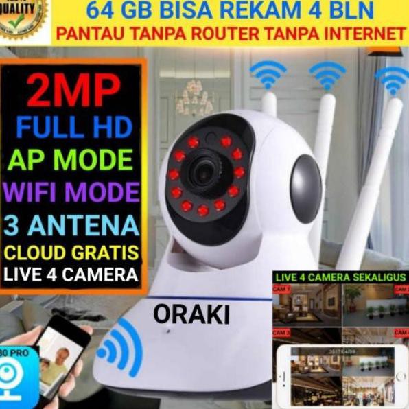 Camera Ip Wifi Không Dây V380 Pro 2mp Full Hd 1080p P2P