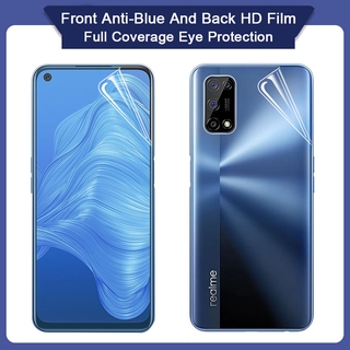 Miếng dán Bảo Vệ Mặt Trước Và Sau Cho Realme 7 6 5 3 Pro C2 C3 C11 C12 C15