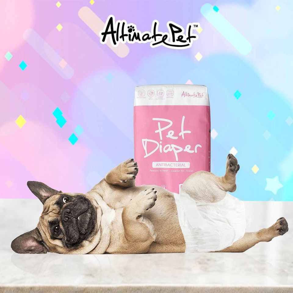 tả quần cho chó PET DIAPER 18 miếng ( từ 3,6kg đến 6,8kg)
