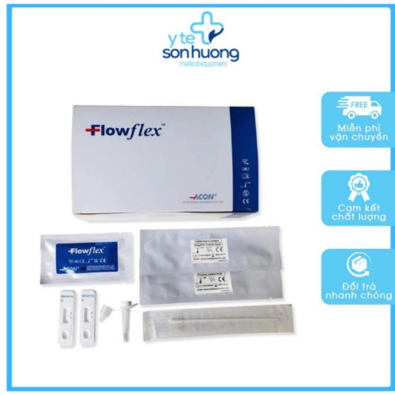 Kit test nhanh kháng nguyên Covid Flowflex™ SARS-CoV-2 Antigen Rapid Test