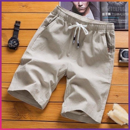 Quần Đùi Short Nam, Quần Đùi Nam Chất Vải Đũi Mềm Mát, Thấm Hút Mồ Hôi