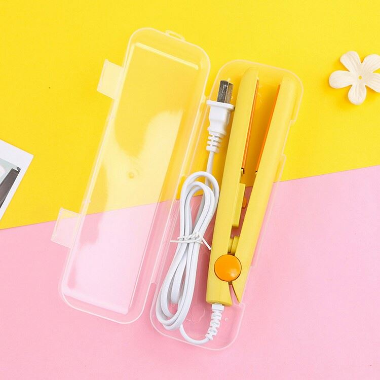 Máy ép, duỗi tóc mini tiện lợi, Máy hàn miệng túi cầm tay tiện dụng