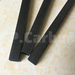 Ống carbon vuông rộng 22mm dài 500mm
