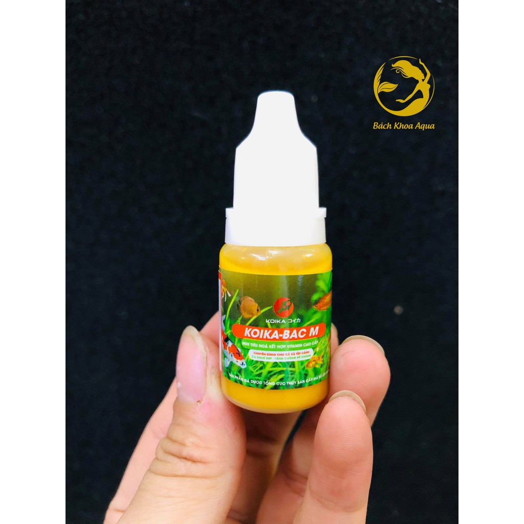 Vi sinh KOIKA - BAC M hỗ trợ tiêu hóa kết hợp Vitamin cho cá tép