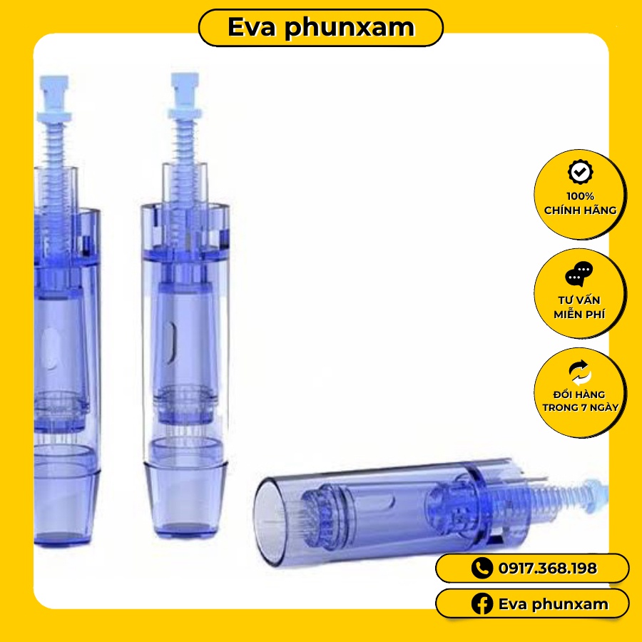 Kim nano ,12 ,36  phi kim xanh trắng đủ size dùng cho máy pen cấy tinh chất ,mụn nám sẹo rỗ
