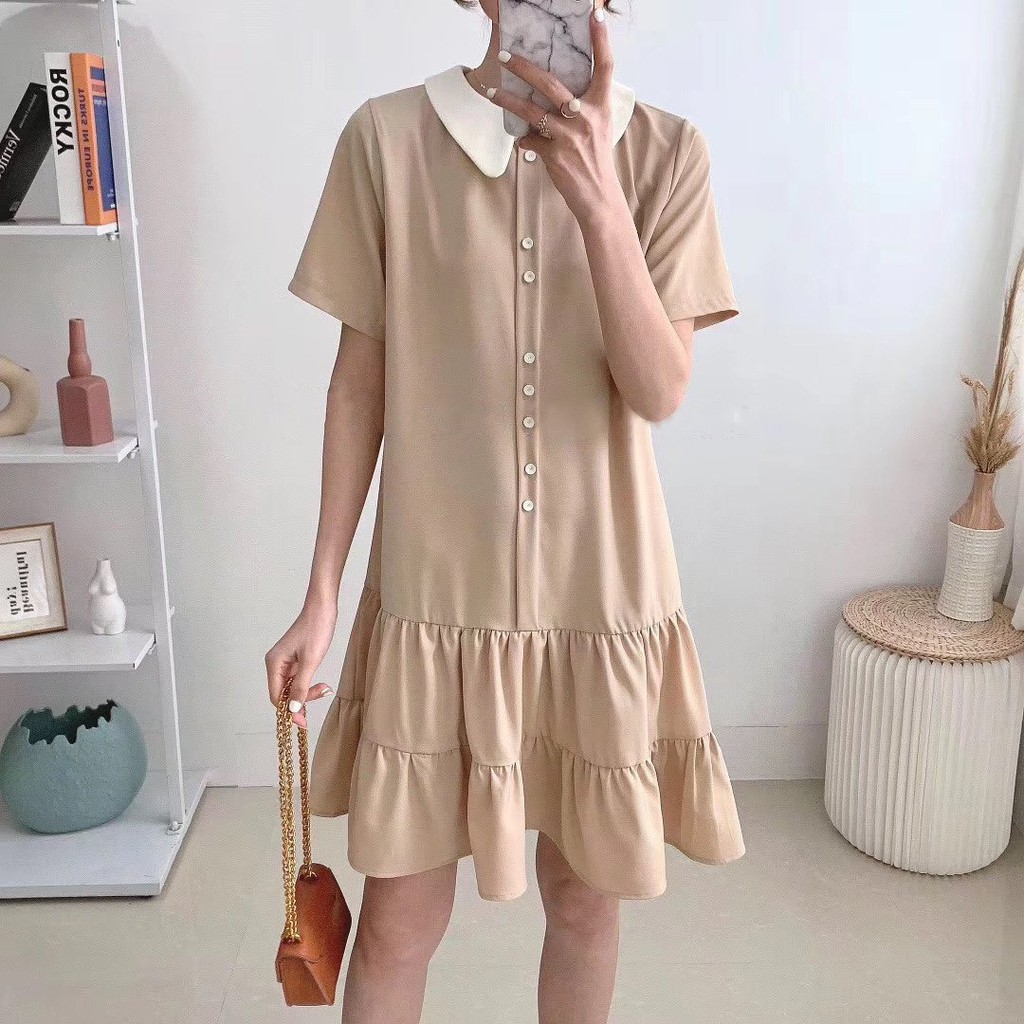 Váy Bầu Dự Tiệc SANMAY Đầm Bầu Công Sở Kiểu Dáng Suông Thun Thiết Kế Cao Cấp Mặc Nhà Mùa Hè Xinh Đẹp VD031 | BigBuy360 - bigbuy360.vn