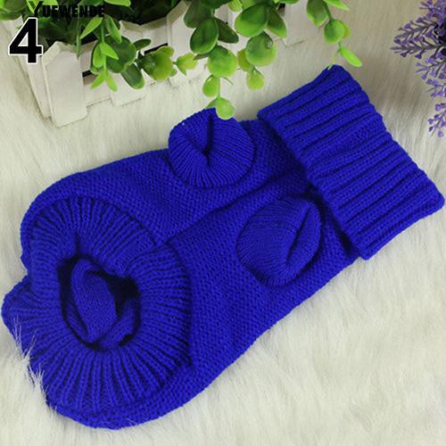 Áo len ấm áp cho chó mèo