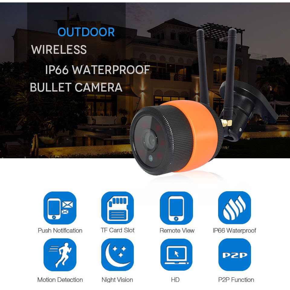 Camera IP APP LIVEYES Ngoài Trời ELITEK EIP7810