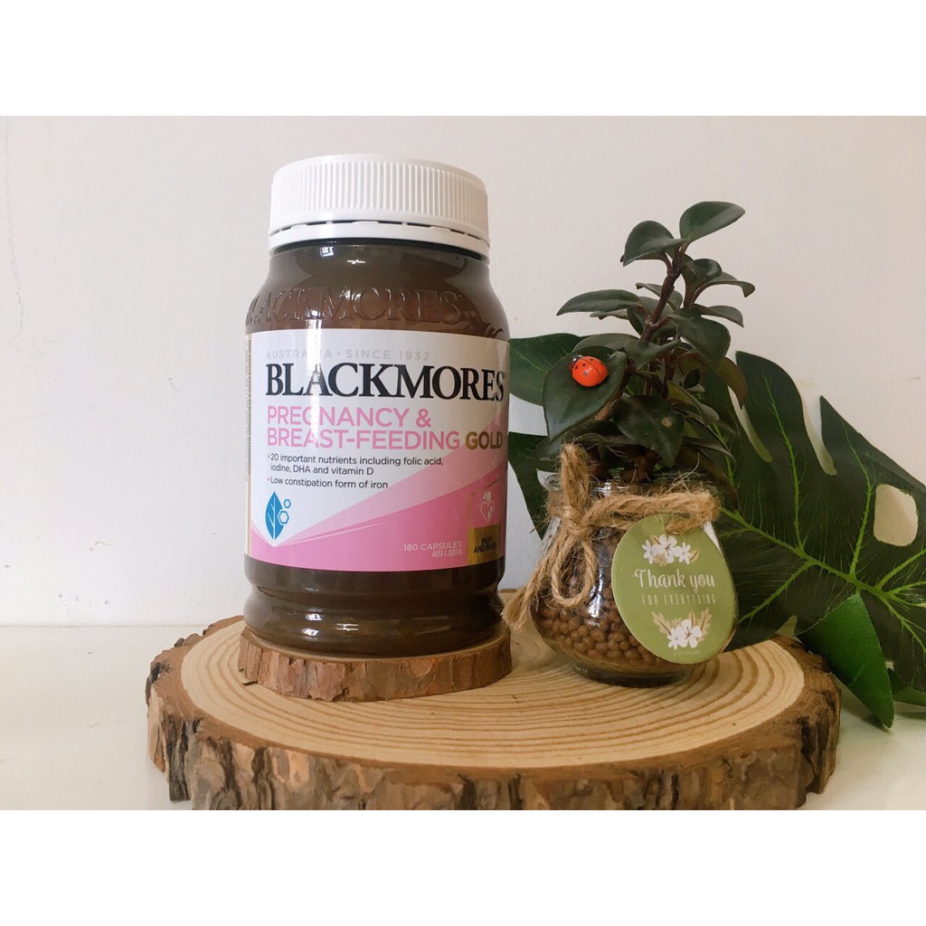 VITAMIN BẦU BLACKMORES PREGNANCY GOLD, 180 VIÊN DATE 2023