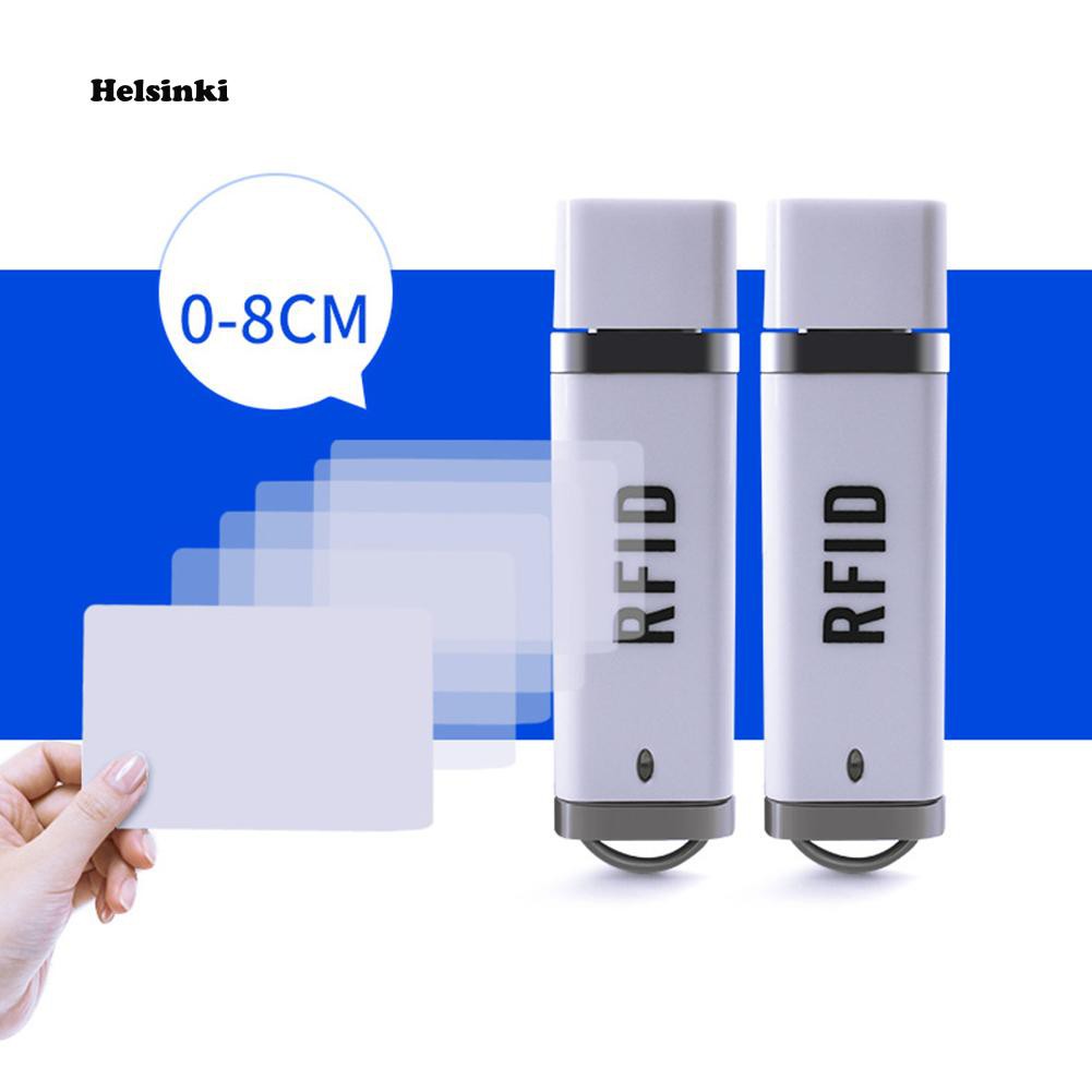 Đầu Đọc Thẻ Cảm Biến Id Usb Rfid 125khz Cho Android Windows Xp / 7 / 10