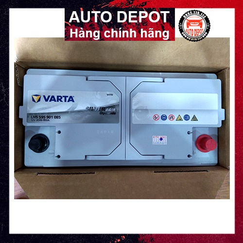 Ắc quy Varta Ssilver AGM LN5 12V95AH chính hãng cho xe ô tô Mercedes BMW Audi Porsche Landrover