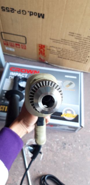 MÁY KHOAN BÚA 600W CROWN CHÍNH HÃNG CT10065
