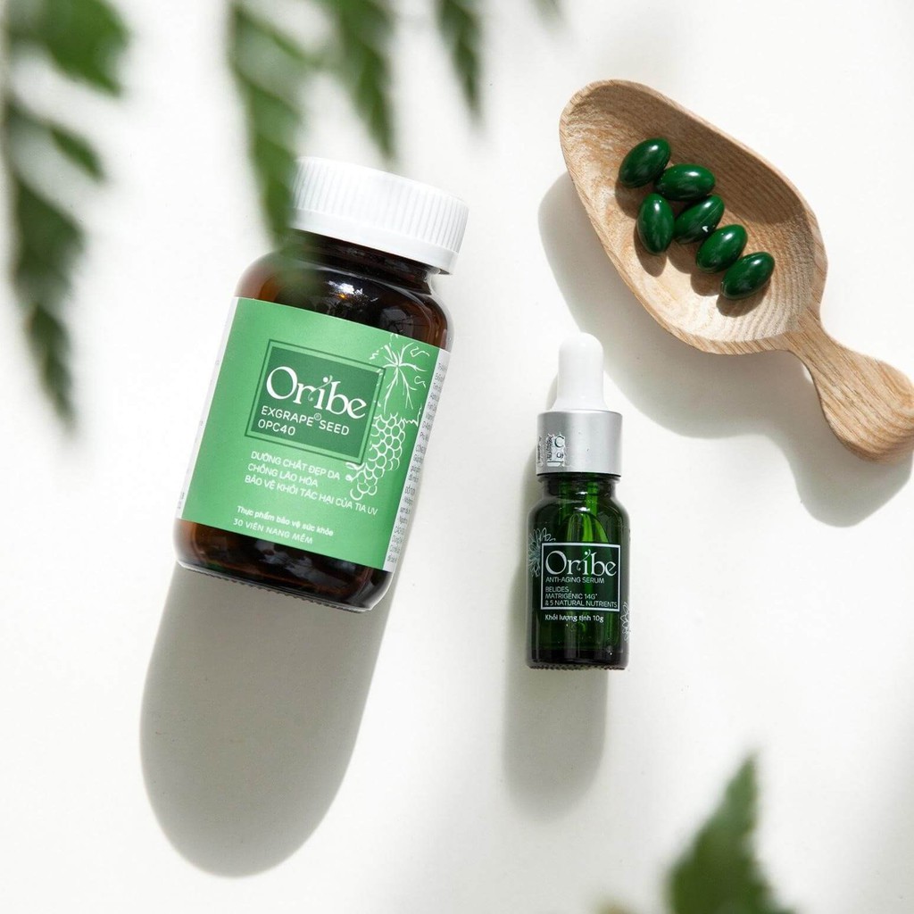 Viên uống đẹp da, chống nám, làm chậm quá trình lão hóa Oribe (Hộp 30 viên) - 0305651 | Thế Giới Skin Care