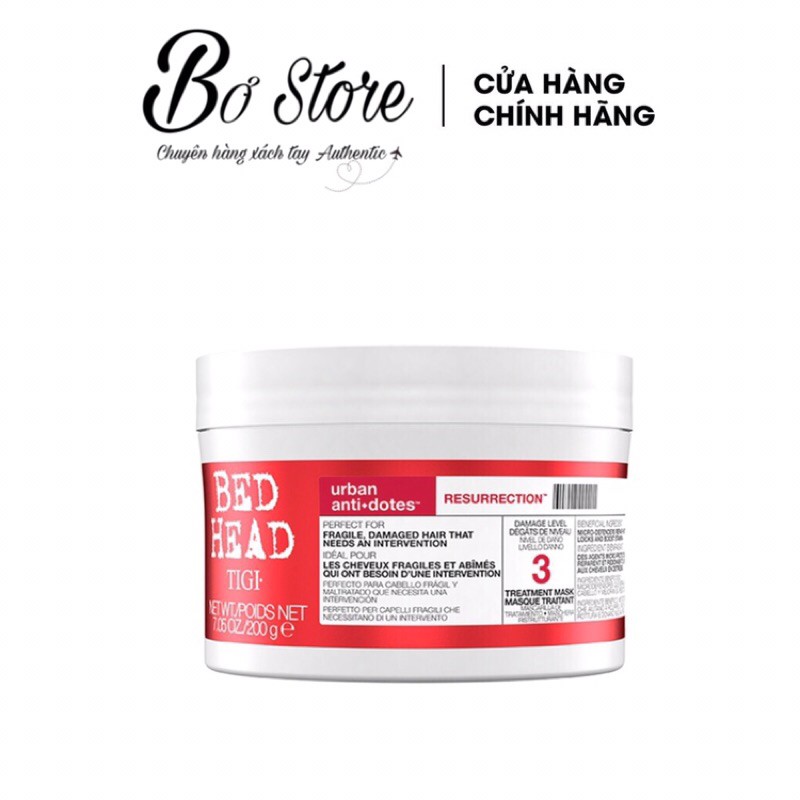 Kem ủ và dưỡng tóc Tigi Bed Head Đỏ lọ 200ml