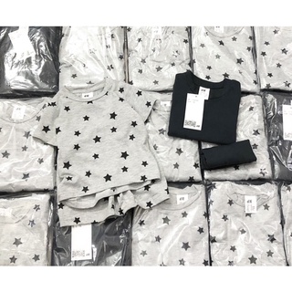 Set 2 bộ cộc cotton bé trai bé gái