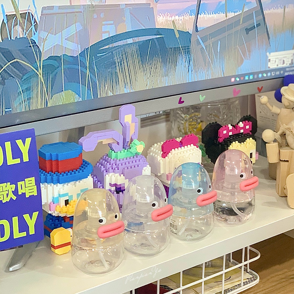 [Hàng mới về] Bình xịt rỗng chiết mỹ phẩm kiểu dáng hoạt hình dễ thương màu sắc ngẫu nhiên