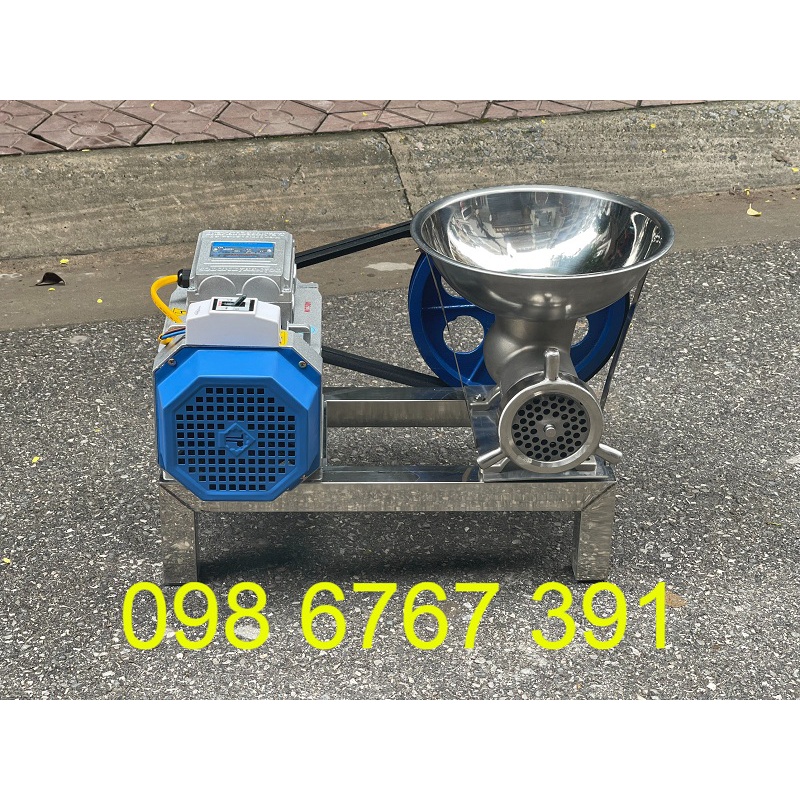 Cối xay nghiền xương chuyên dụng, đùn thịt, xương, cua cá siêu nhanh