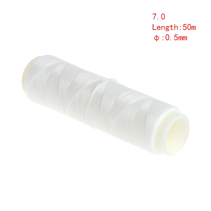 Cuộn Dây Câu Cá 50 100 200m Bằng Cao Su Chống Trượt Siêu Bền