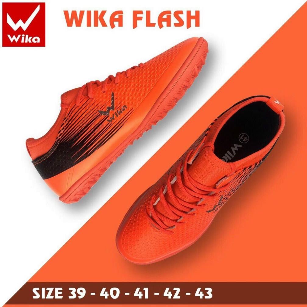 Giày Bóng Đá WIKA Chính Hãng Da Phủ PU Cao Cấp Chống Bong Tróc, Đế Mềm Dẻo, Đinh Bám Sân 2017 PU-3