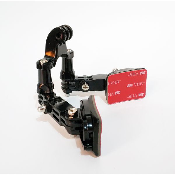 Bộ Gắn Cằm Camera Hành Trình 2 Bên Chắc Chắn Tặng Kèm 2 Đế Cong + 2 Keo 3m