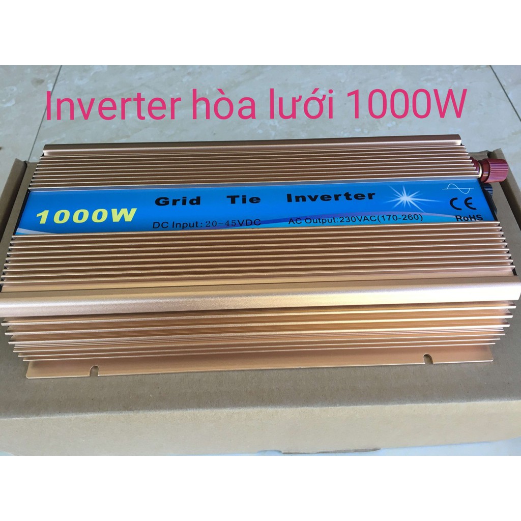 Bộ hòa lưới 1000W hòa lưới pin năng lượng mặt trời MPPT