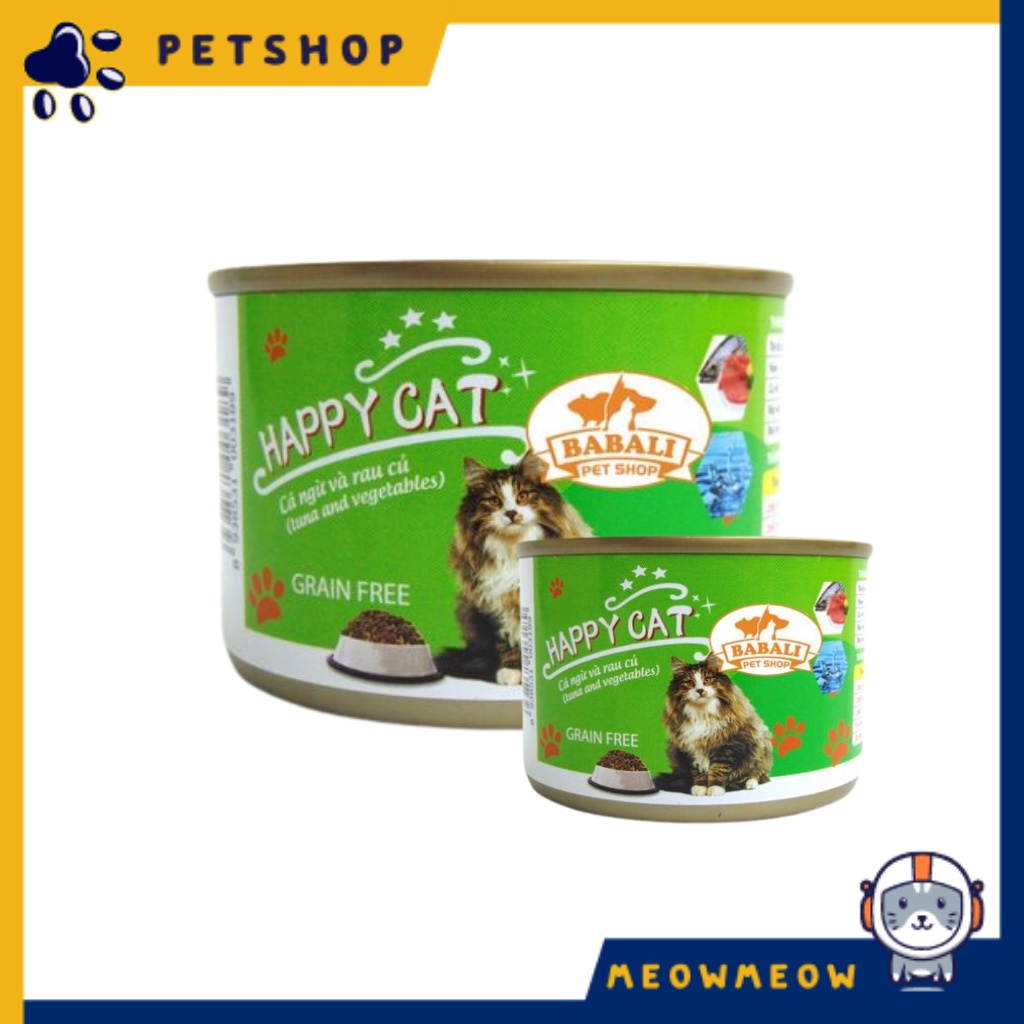 Pate cho mèo Happy Cat | Lon 160Gr | Thức ăn dinh dưỡng cho mèo.