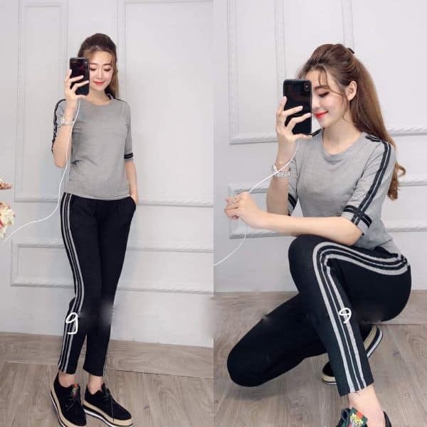 Set Đồ Nữ Viền Đơn Giản - Sản Phẩm Y Hình