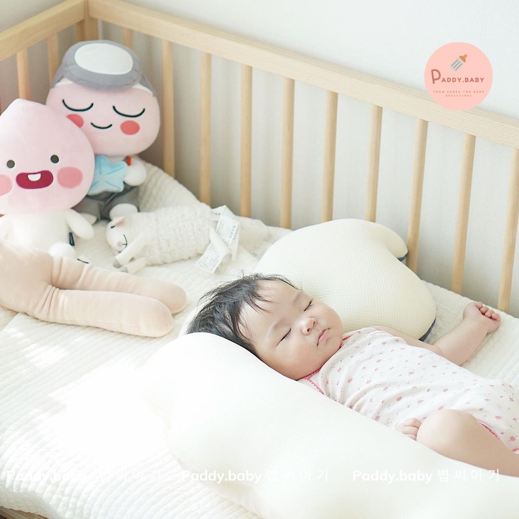 Gối cừu chữ C đa năng Good night baby Ellusben Hàn Quốc - made in Korea