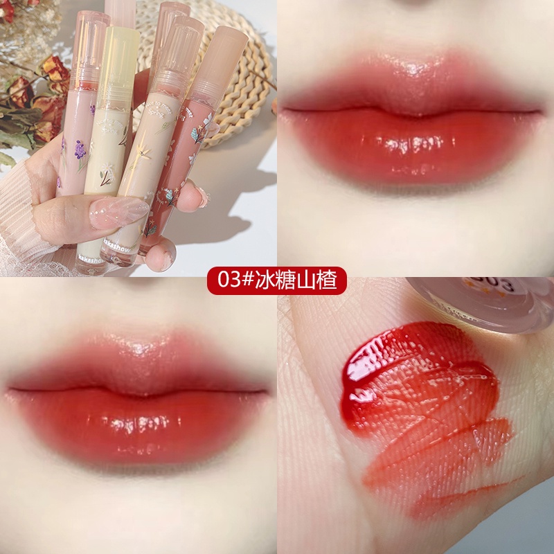Son Bóng Dạng Lỏng Dưỡng Ẩm Chống Thấm Nước NO.C129