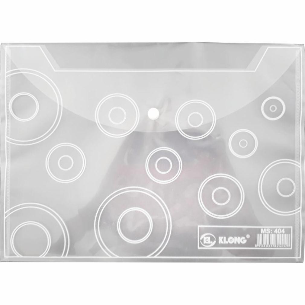 Túi Clear Bag A4 độ dày 0,08 mm; MS 404 - sỉ ib