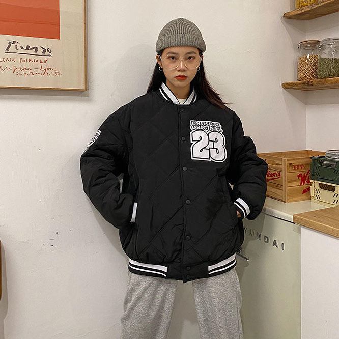 Áo Khoác Bóng Chày In Chữ Thời Trang Nữ Tính | BigBuy360 - bigbuy360.vn