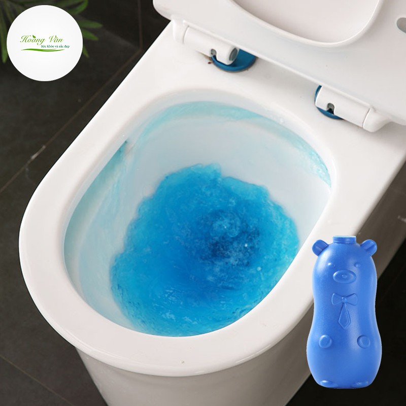 [Combo 02 chai] Thả bồn cầu hình heo giúp khử mùi diệt khuẩn hiệu quả